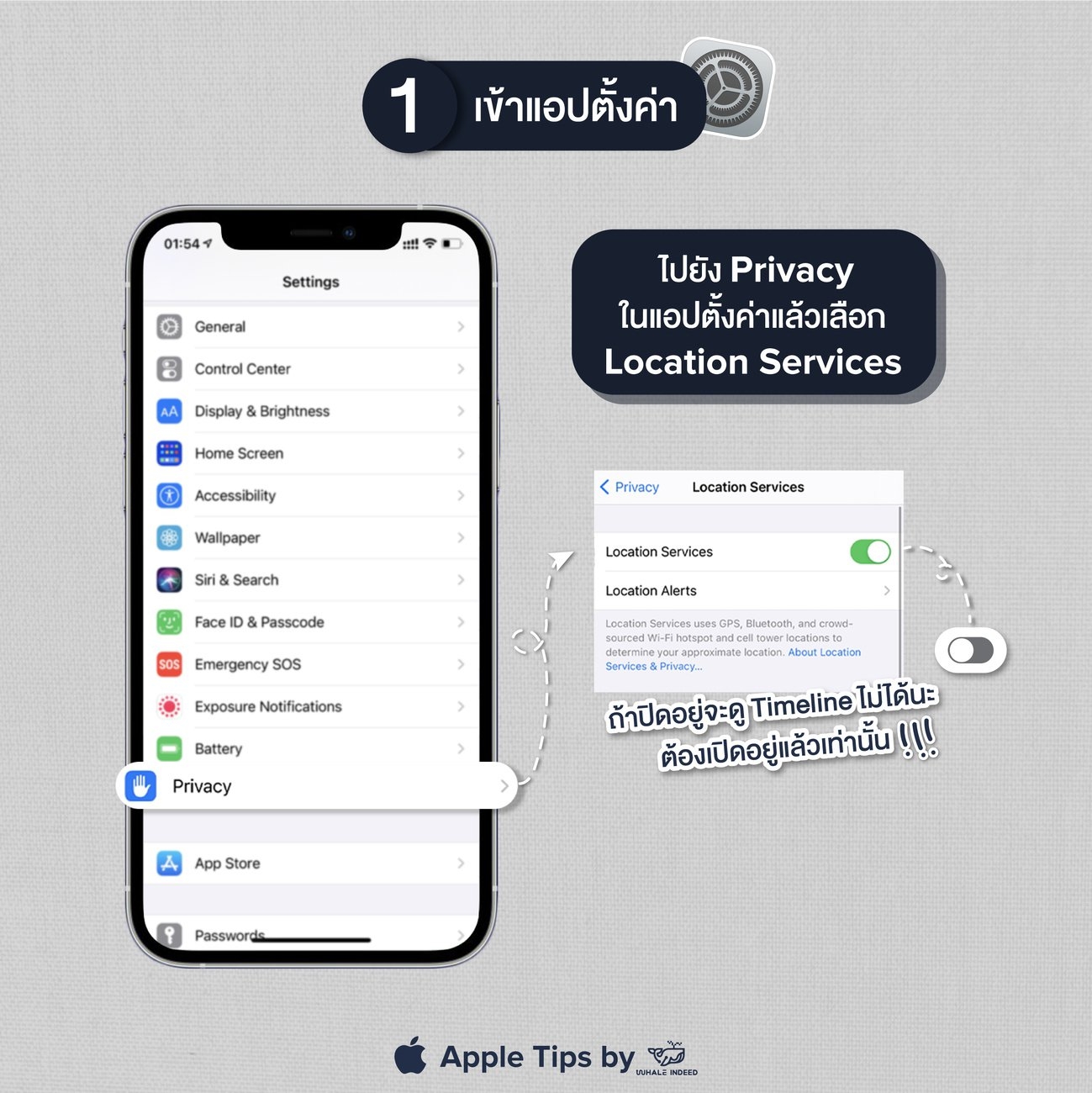 ดู Timeline จาก Setting ไม่ต้องนั่งคิดให้ปวดหัว