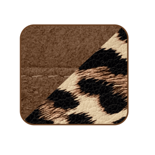 Made with Suede and Vegan Leather